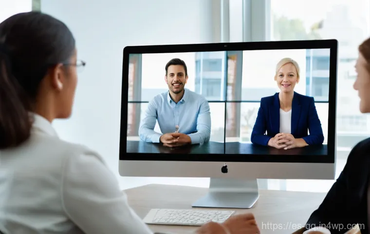 하이브리드 근무의 리더십 개발 방안 - **Cultivating Virtual Team Connection and Emotional Check-ins:**
    A vibrant, cinematic shot of a ...